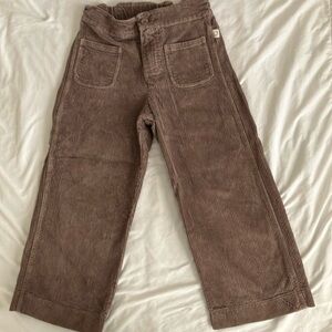 Kids brown corduroy pants by My Little Cozmo